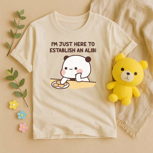 Alibi Couple T-Shirts – Matching & Mischievous Bubu