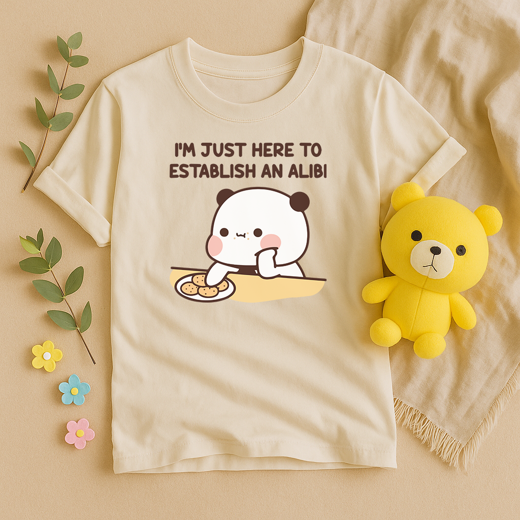 Bubu & Dudu Matching Tees – Funny “Alibi” Couple Shirts