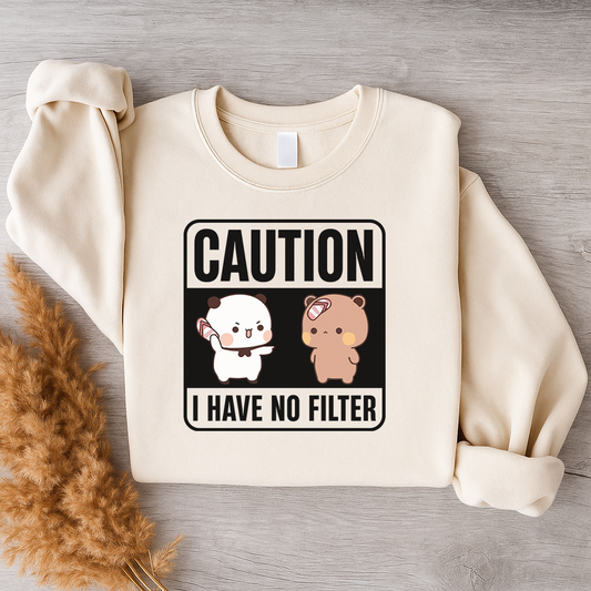 Unfiltered Mood Sweatshirt – Bubu & Dudu Say It All