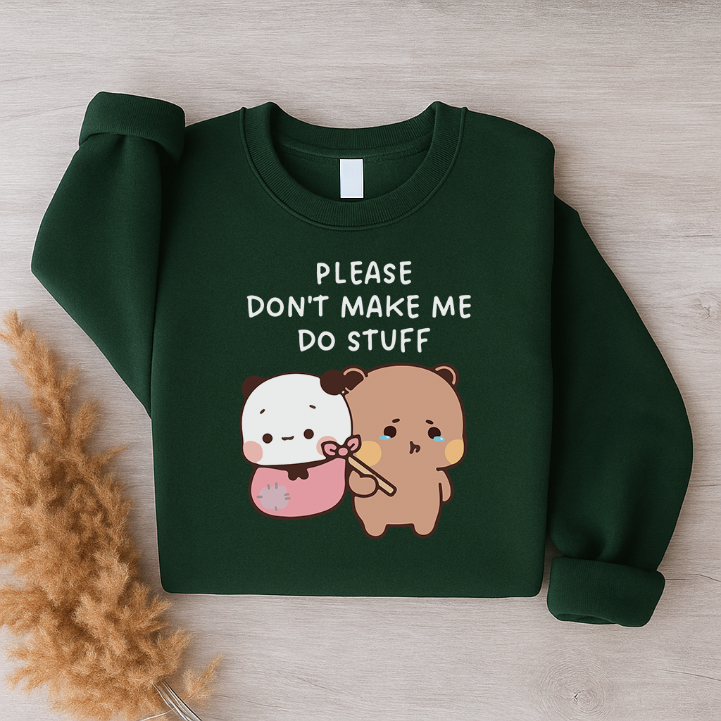 No Motivation Sweatshirt β Bubu & Dudu Edition
