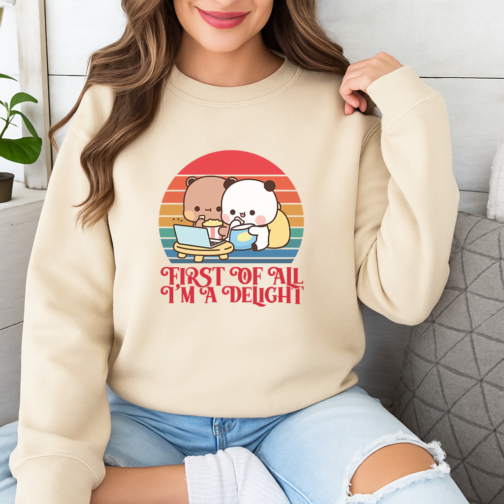 Bubu & Dudu Delight Sweatshirt – Warm, Wholesome, Fun