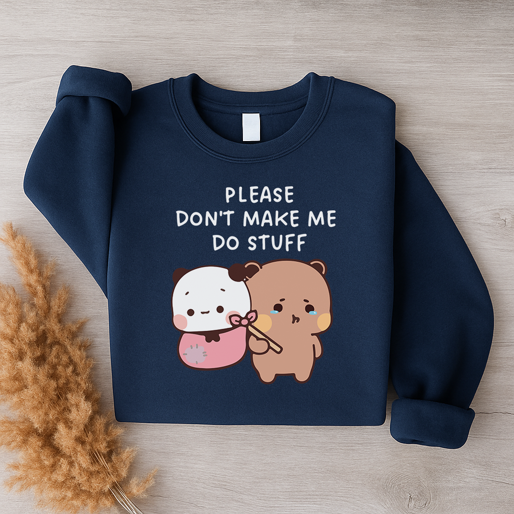 No Motivation Sweatshirt β Bubu & Dudu Edition