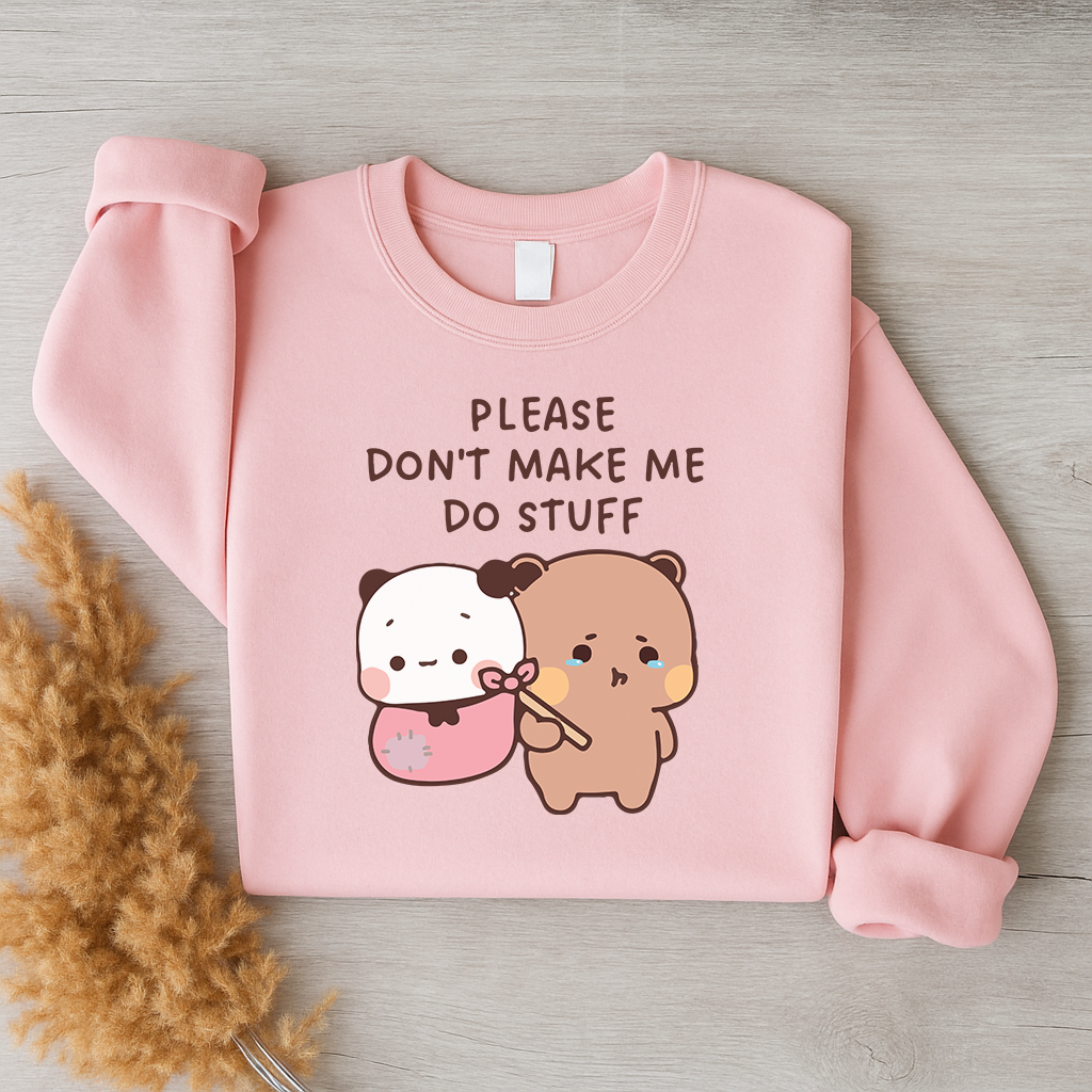 No Motivation Sweatshirt β Bubu & Dudu Edition