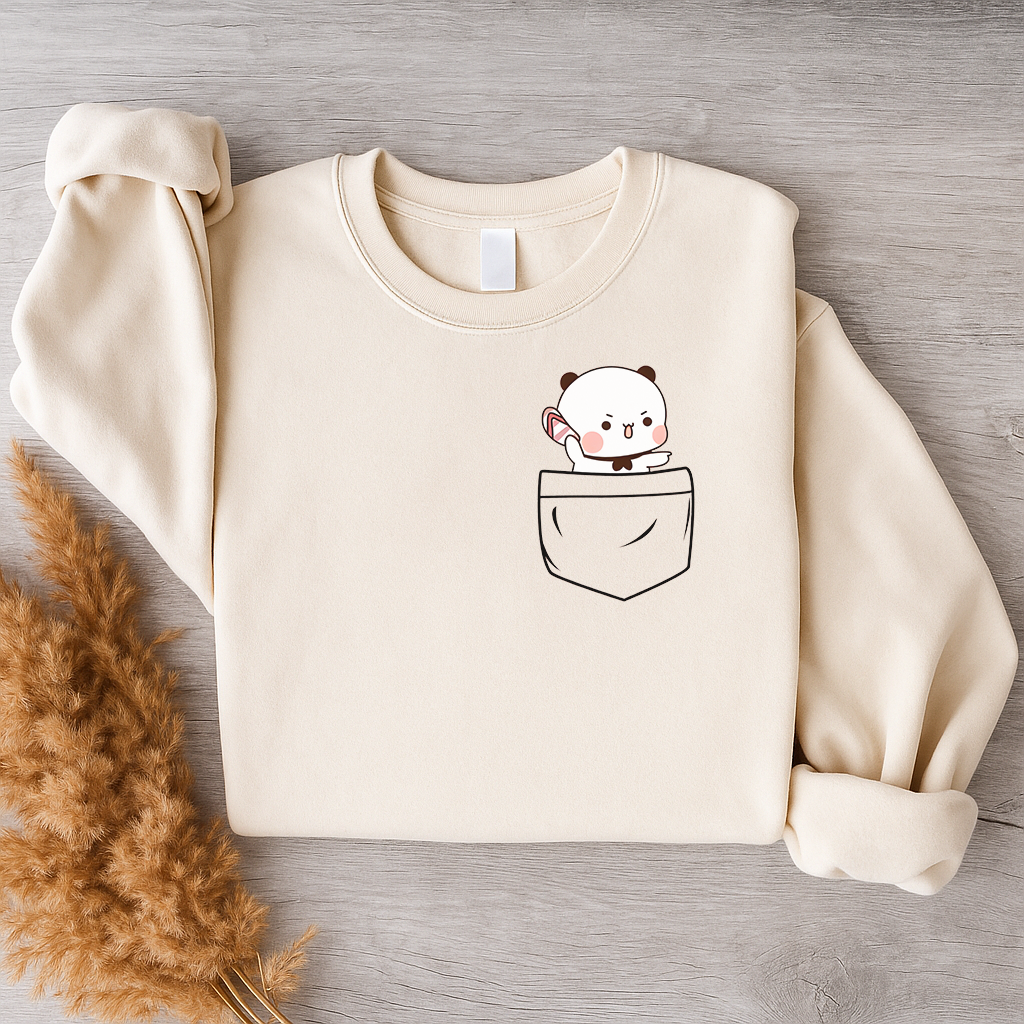 Bubu & Dudu Couple Sweatshirt – Pocket Love