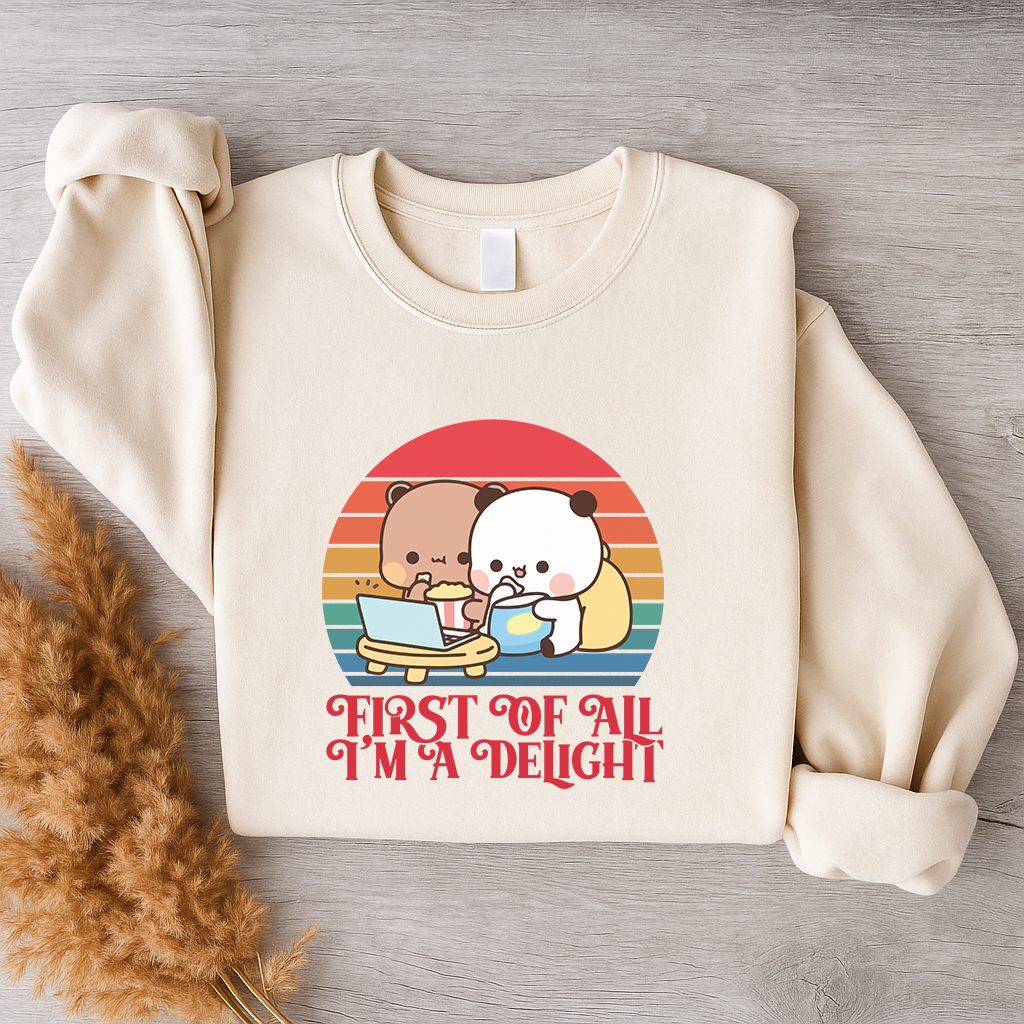 Bubu & Dudu Delight Sweatshirt – Warm, Wholesome, Fun
