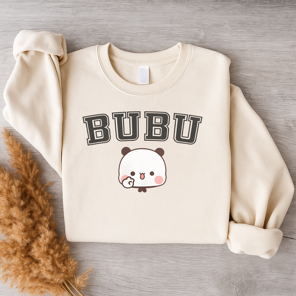 Bubu & Dudu Couple Sweatshirt – Comfy & Cute Design