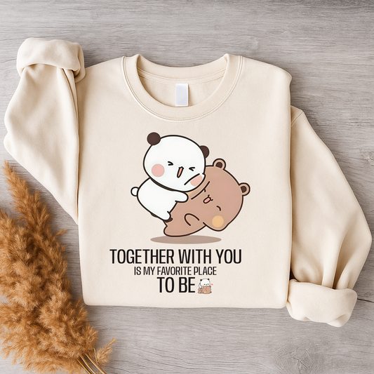 Bubu & Dudu Sweatshirt – Together With You Design