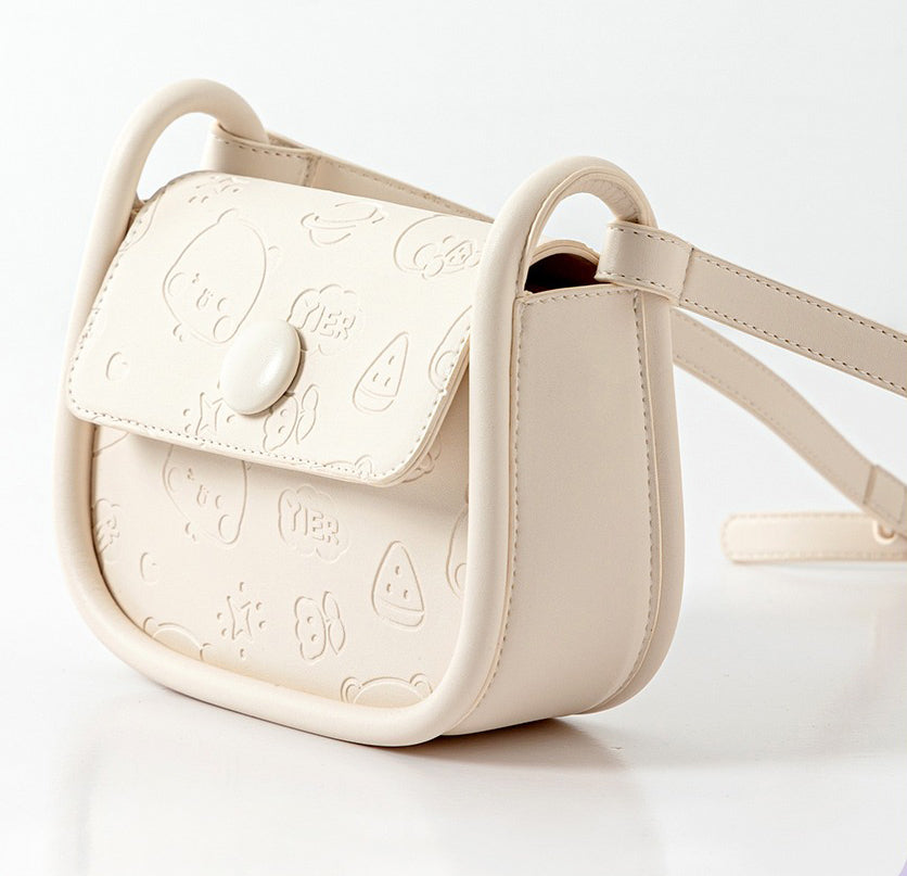 Bubu & Dudu Embossed Crossbody Bag