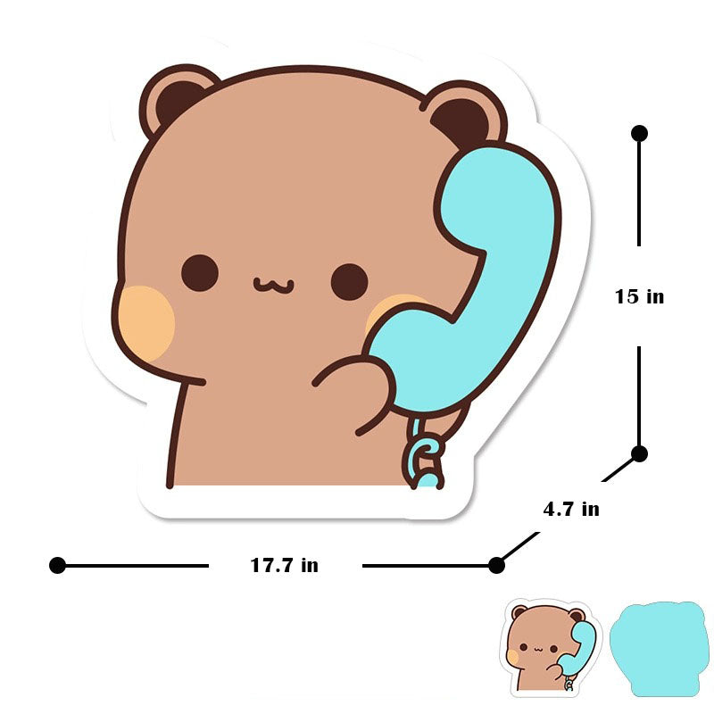 Bubu & Dudu Kawaii Plush Pillow – Oversized Cute Cartoon Cushion