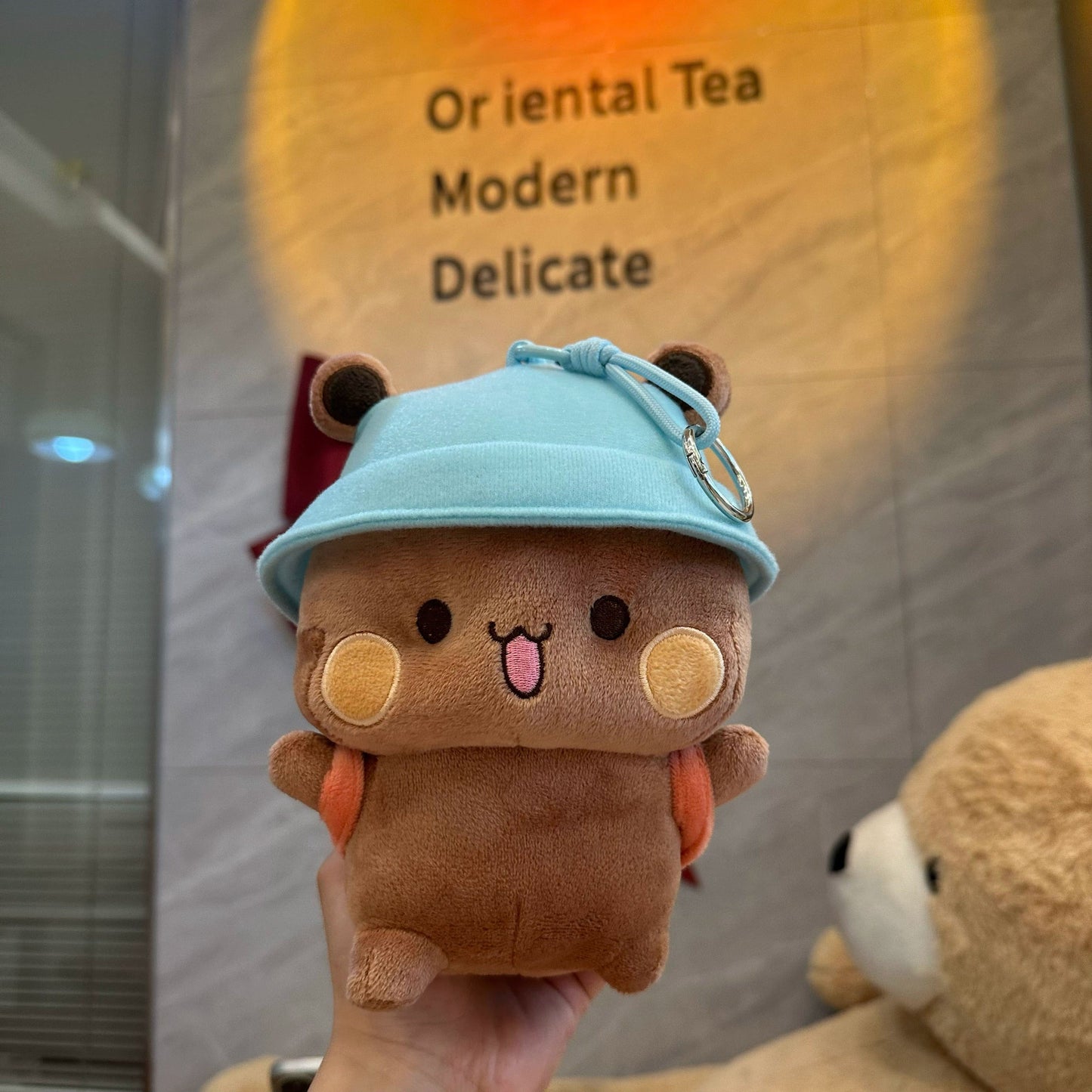 Bubu & Dudu Plush Keychain – Explorer Edition