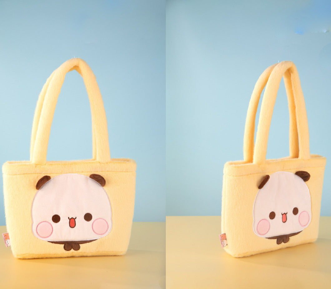Bubu & Dudu Soft Fleece Tote – Sunny Edition