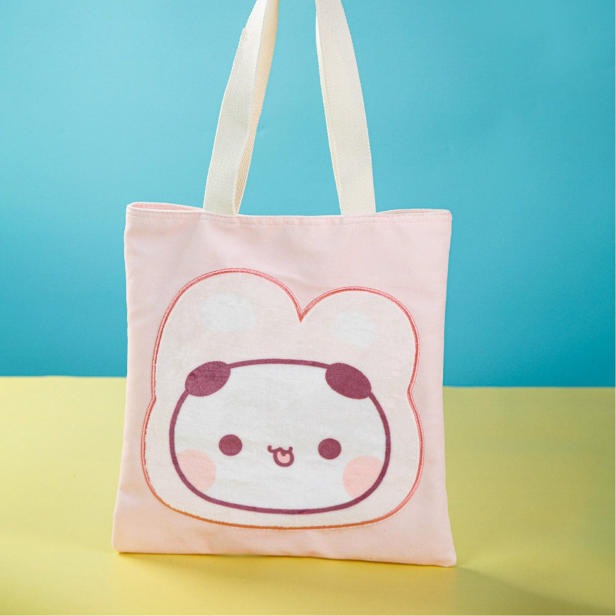 Bubu & Dudu Pastel Canvas Tote Set