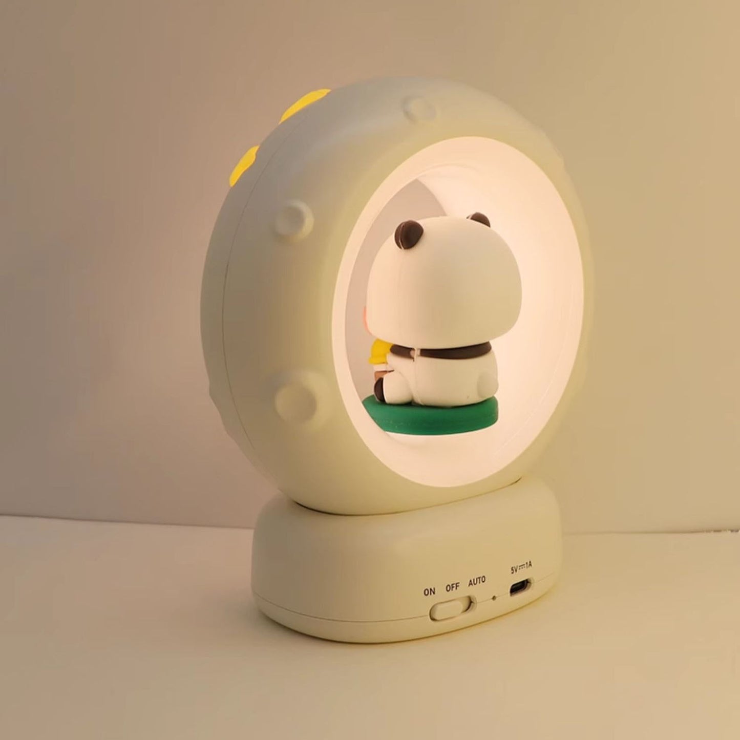 Bubu & Dudu Cute Bear Night Light – Touch-Activated LED Bedside Lamp for Kids & Adults