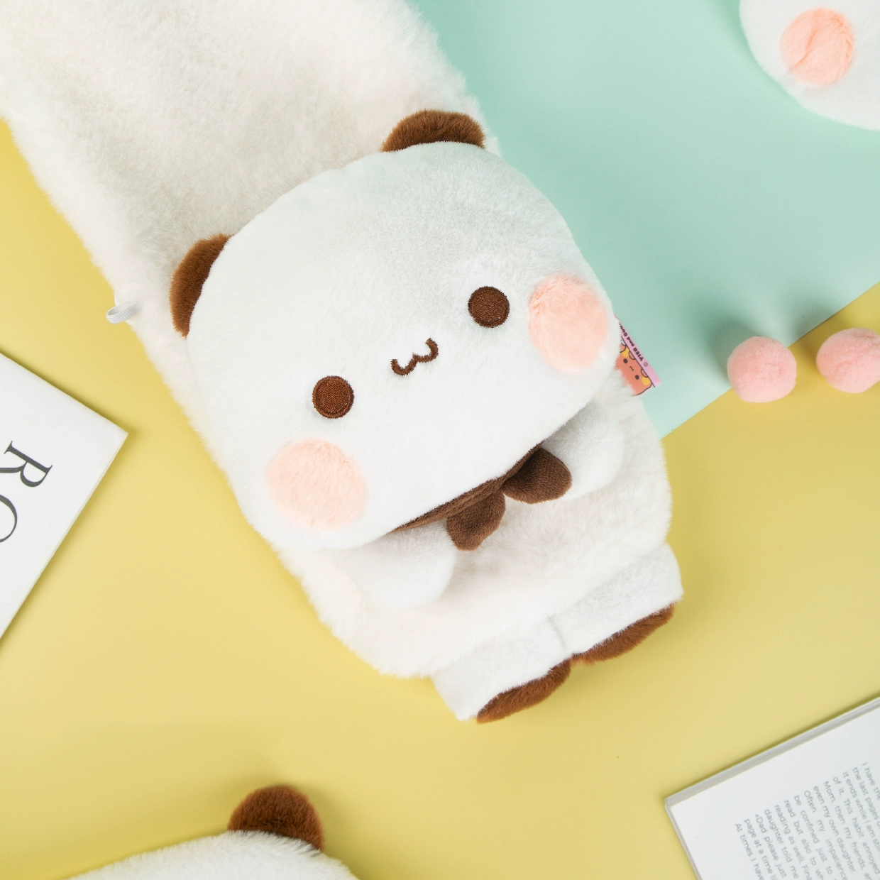 Plush Bear Winter Scarf – Ultra Soft, Cozy & Adorably Cute