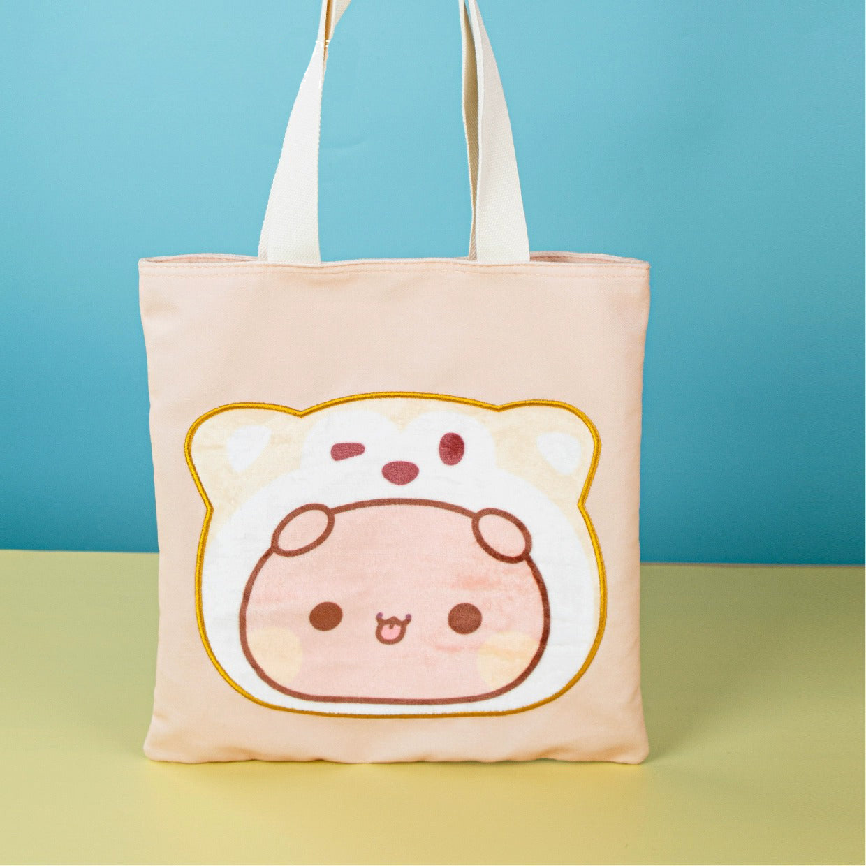 Bubu & Dudu Pastel Canvas Tote Set