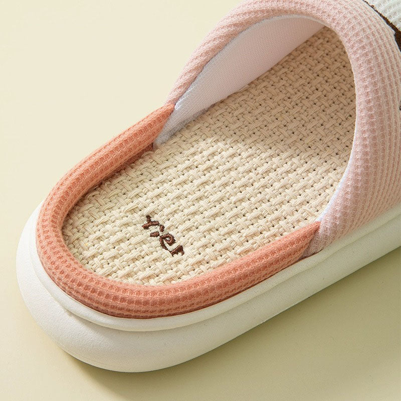 Bubu & Dudu Indoor Slippers – Cute Embroidered House Shoes