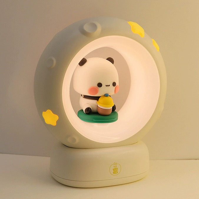 Bubu & Dudu Cute Bear Night Light – Touch-Activated LED Bedside Lamp for Kids & Adults