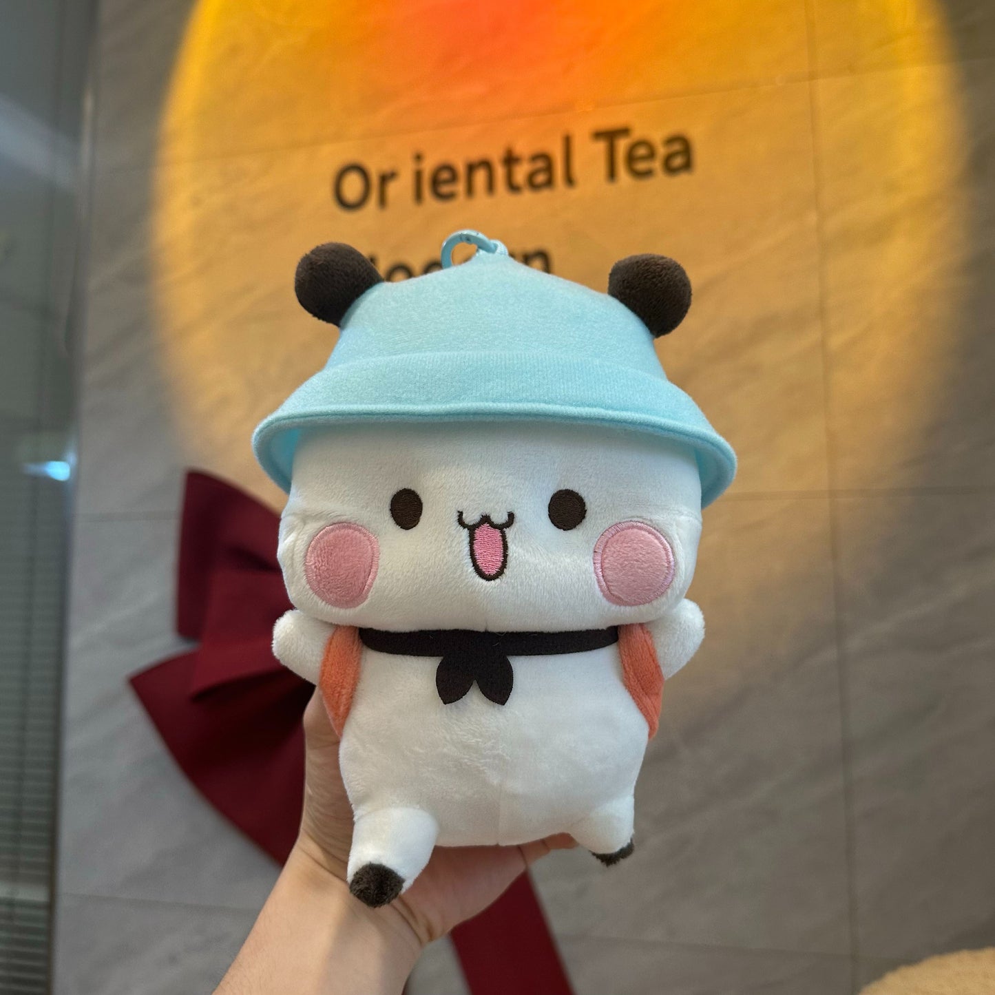 Bubu & Dudu Plush Keychain – Explorer Edition