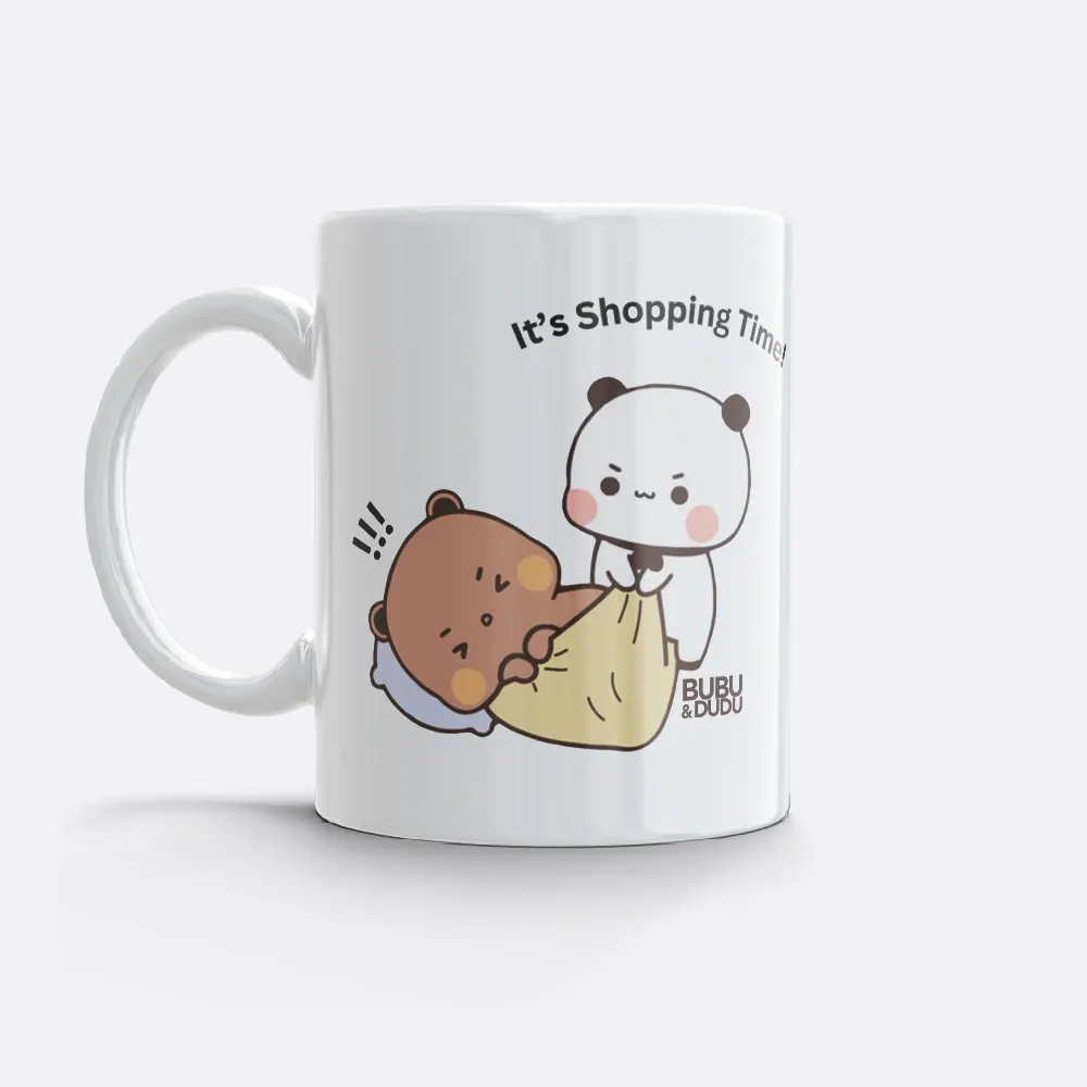 Bubu Dudu Mug "Shopping time!"