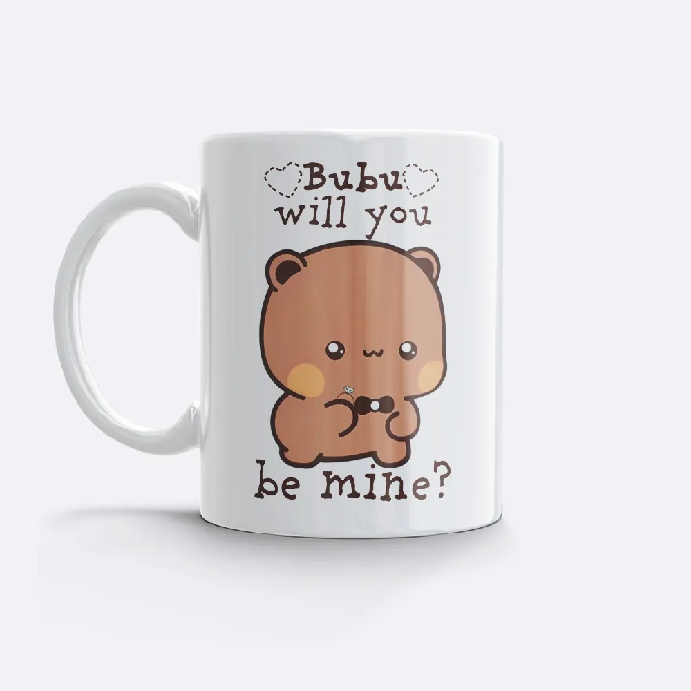 Bubu Dudu Mug "Be mine?"