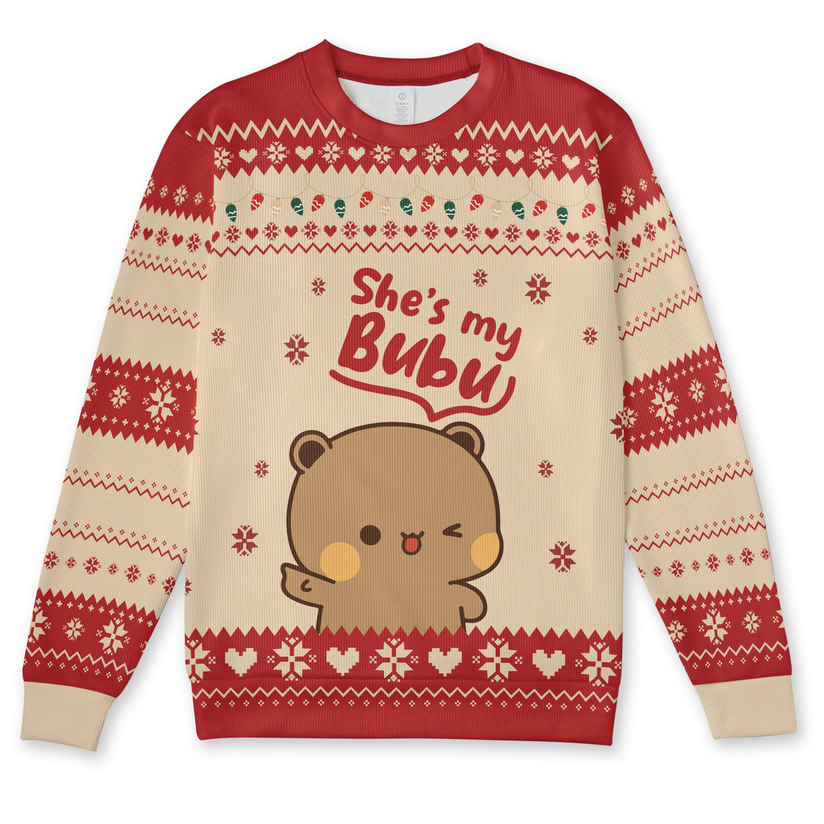 Bubu & Dudu Matching Christmas Sweater – My Dudu, My Bubu Edition