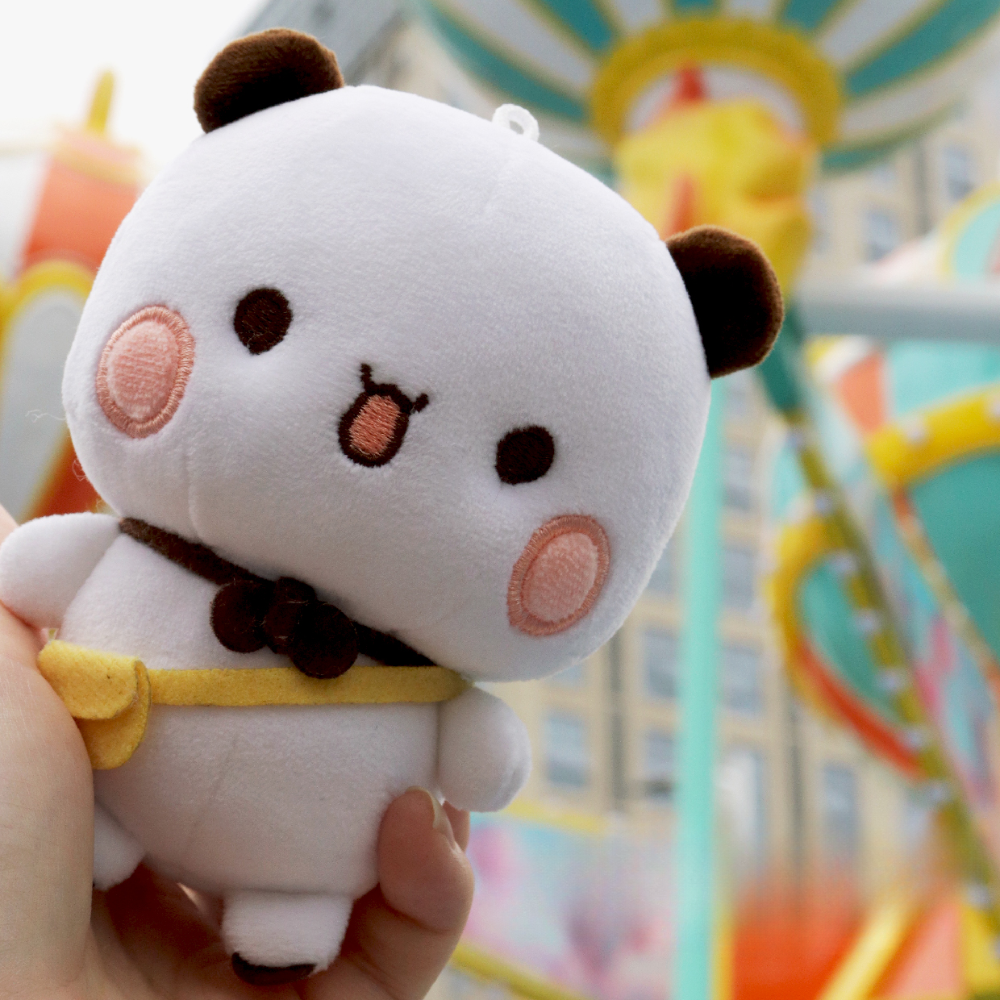 Mini Bear Plush Keychain – Couple Edition