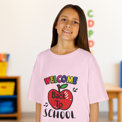 T-Shirt Welcome Back To Shool Apple