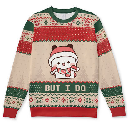 Bubu & Dudu Christmas Sweater – "I Don't Do Matching, But I Do" Funny Couple Edition