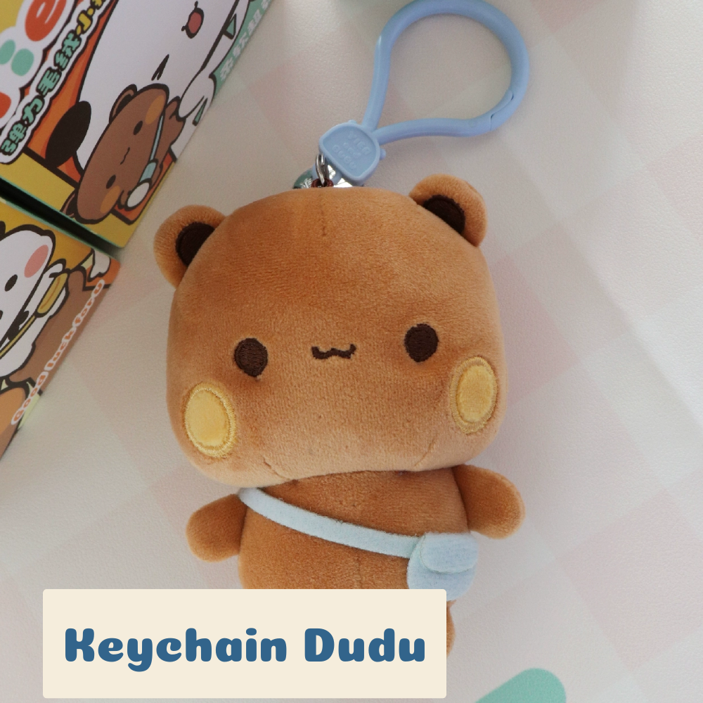 Mini Bear Plush Keychain – Couple Edition