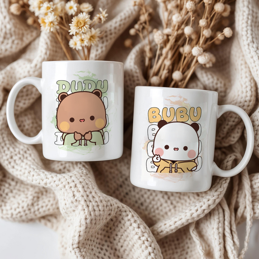 Bubu&Dudu Mug - Cute Cartoon Coffee