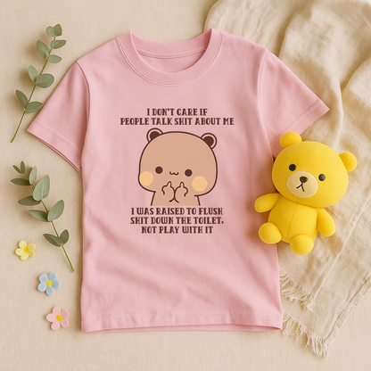Funny Dudu Bear Graphic Tee – Sarcastic Quote T-Shirt