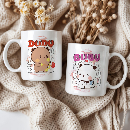Bubu&Dudu Mug - The Cupid & Blushing Bubu