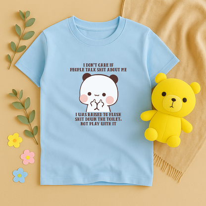 Cute Bubu Bear Graphic Tee – Funny Sarcastic Quote Shirt