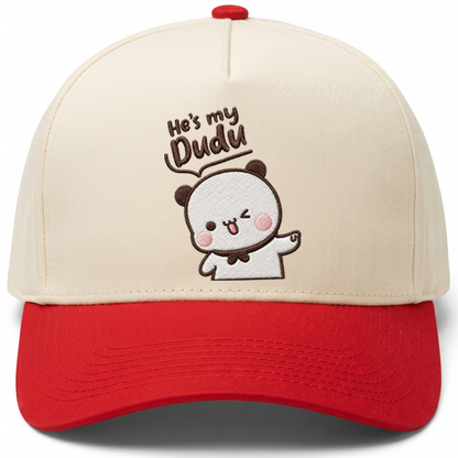 Bubu & Dudu Matching Couple Trucker Hats – Cute Embroidered His & Hers Caps