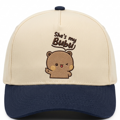 Bubu & Dudu Matching Couple Trucker Hats – Cute Embroidered His & Hers Caps