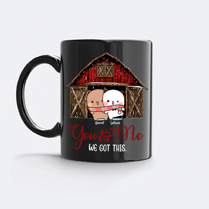 Bubu & Dudu You & Me We Got This Mug – Personalized Name Ceramic Coffee Mug