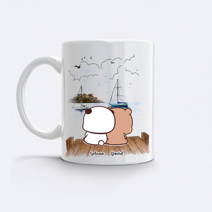 Bubu & Dudu You Are My Person Mug – Personalized Name Ceramic Coffee Mug