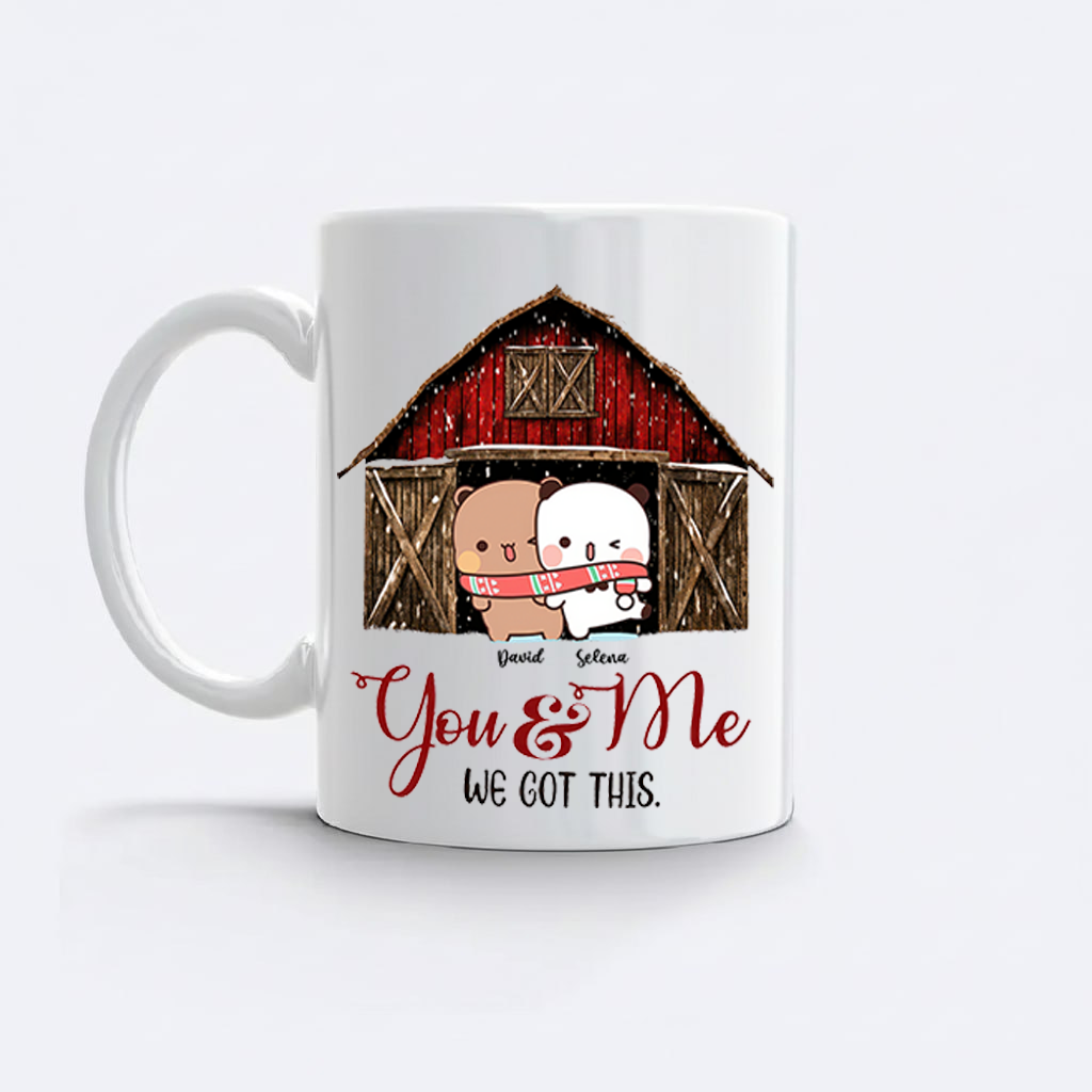 Bubu & Dudu You & Me We Got This Mug – Personalized Name Ceramic Coffee Mug