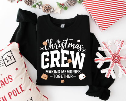 Bubu & Dudu Christmas Crew Sweatshirt - Making Memories Together Holiday Shirt