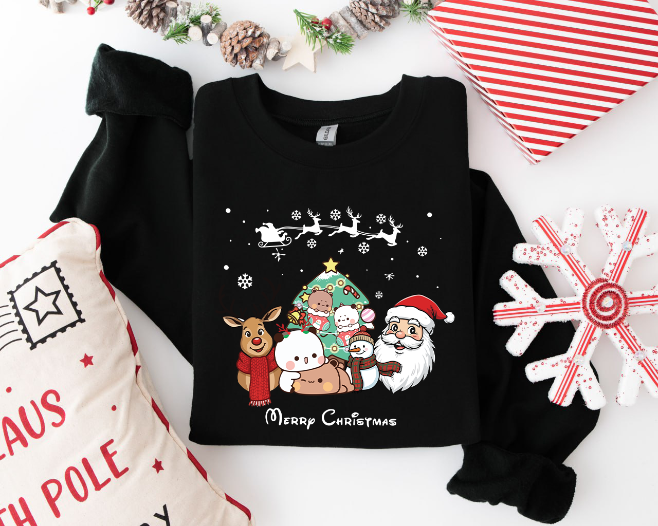 Cute Bubu & Dudu Xmas Sweatshirt