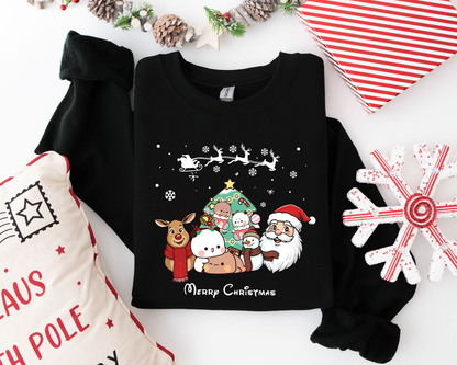 Cute Bubu & Dudu Xmas Sweatshirt