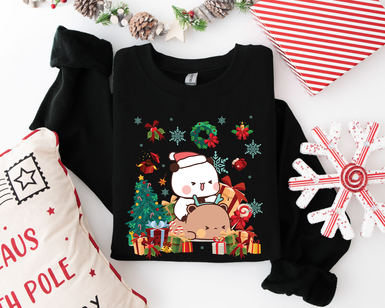 Bubu & Dudu Christmas Sweatshirt – Cute Holiday Pullover