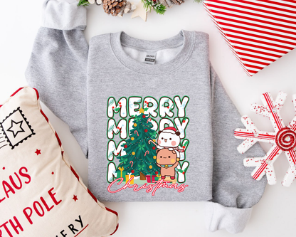 Bubu Dudu Merry Christmas Sweatshirt