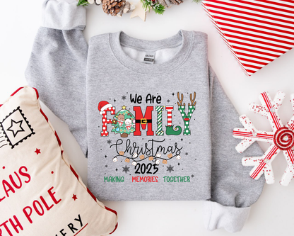 Bubu & Dudu Family Christmas 2025 Sweatshirt | Matching Holiday Crewneck