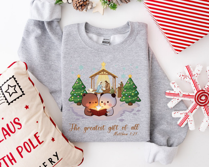 Bubu Dudu Nativity Sweatshirt – Christmas Gift