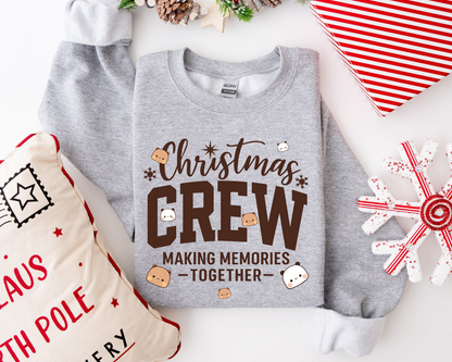 Bubu & Dudu Christmas Crew Sweatshirt - Making Memories Together Holiday Shirt