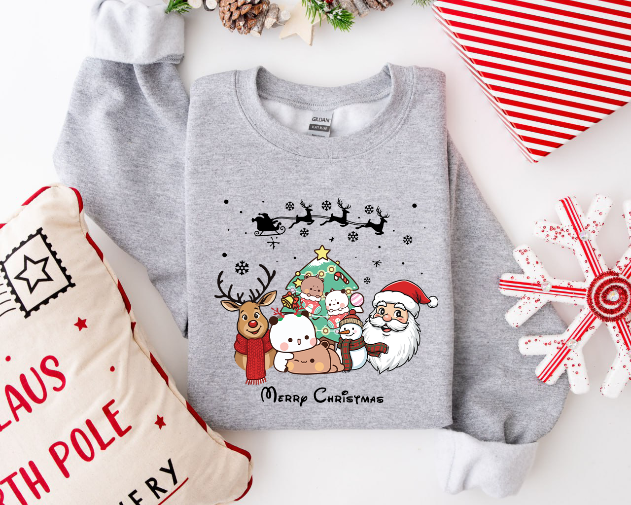 Cute Bubu & Dudu Xmas Sweatshirt