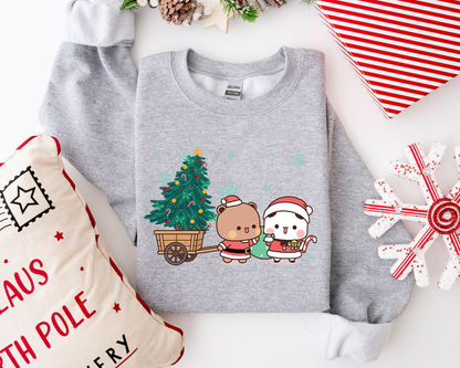 Bubu Dudu Christmas Tree Sweatshirt