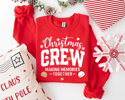 Bubu & Dudu Christmas Crew Sweatshirt - Making Memories Together Holiday Shirt