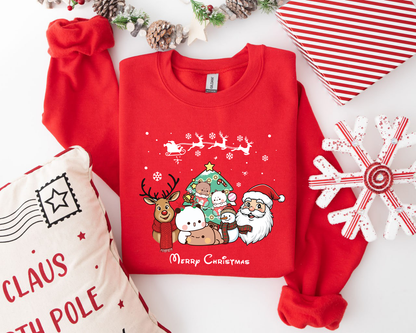 Cute Bubu & Dudu Xmas Sweatshirt